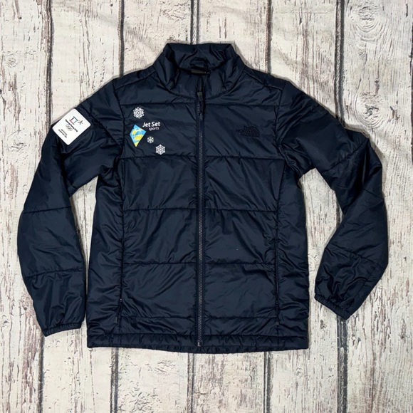 The North Face Dryvent Jacket Blue 3 In 1 Outdoor 2018 Winter Olympics Skiing - Picture 15 of 15
